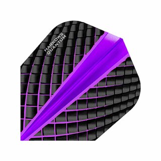 Dart Flights Harrows Quantum violett