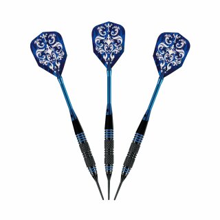 3er Set Softdarts Harrows Pirate 16 g blau