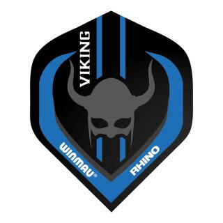 Dart Flights Winmau Rhino Players Black & Blue Viking 6905.185