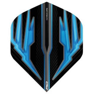 Dart Flights Red Dragon Hardcore Radical ZZ schwarz-blau 6322