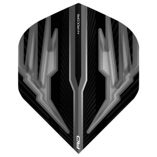 Dart Flights Red Dragon Hardcore Radical ZZ schwarz-grau 6324