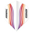 Dart Flights Red Dragon Airwing red wave std