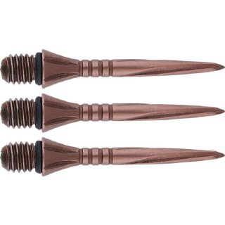 3x UnicornVolute Dart Conversion Points copper 27 mm