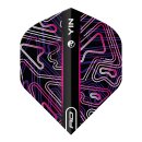 Dart Flights Red Dragon Yin Yang Black & Pink 6920