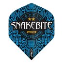 Dart Flights Red Dragon Hardcore Snakebite Double WC Blue...