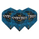 Dart Flights Red Dragon Hardcore Snakebite Double WC Blue...