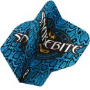 Dart Flights Red Dragon Hardcore Snakebite Double WC Blue Skin 6710