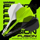 Winmau Fusion fluoro Yellow