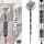 3er Set Steeldarts Bulls Lightning White