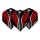 Dart Flights Winmau Prism Delta Kairos red  6915.286