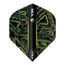 Dart Flights Red Dragon Yin Yang Yellow & Green 6973