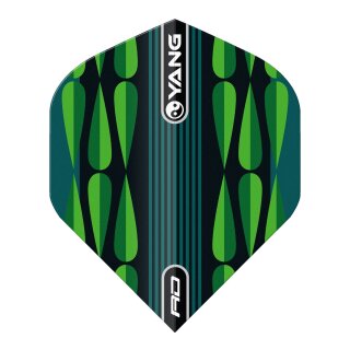 Dart Flights Red Dragon Yin Yang Pink & Green 6978