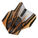 Dart Flights Red Dragon Hardcore White & Gold 6962